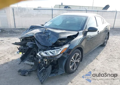 2022 Nissan Sentra Sv Xtronic Cvt z USA, uszkodzony, nr VIN 3N1AB8CV9NY246601